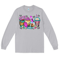 Moon Dust eyelash coffee cups Long Sleeve Tee - Zillion Design Studio