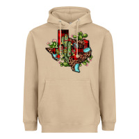 Mushroom cactus christmas texas map Heavyweight Hoodie - JahusDesignShop