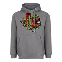 Storm cactus christmas texas map Heavyweight Hoodie - JahusDesignShop