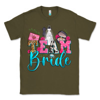 Army Green team bride Classic Tee - Zillion Design Studio