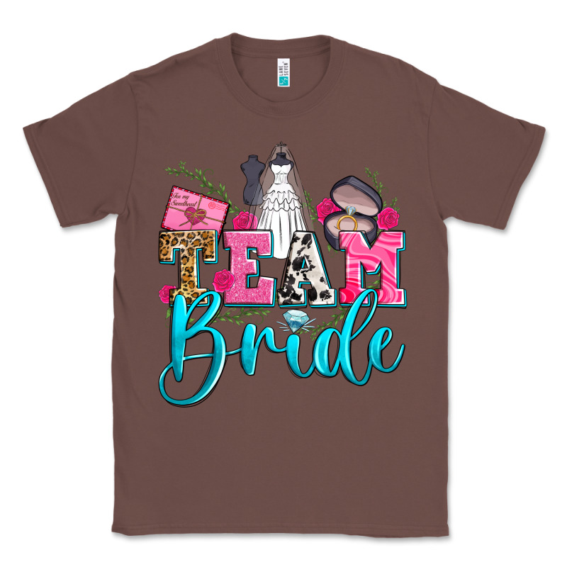 Team Bride Classic Tee by Zillion Design Studio | Teevron