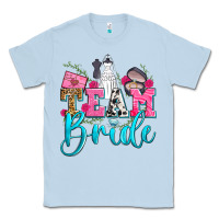 Dusty Blue team bride Classic Tee - Zillion Design Studio