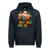 Navy this is my christmas movie watching blanket Urban Hoodie - MaliasSmallBusiness