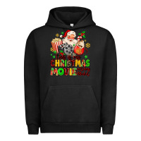 Pigment Black this is my christmas movie watching blanket Urban Hoodie - MaliasSmallBusiness