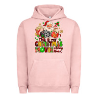 Pigment Salmon this is my christmas movie watching blanket Urban Hoodie - MaliasSmallBusiness