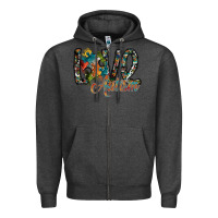 Charcoal Heather love autism Zipper Hoodie - SublimationCraftShop