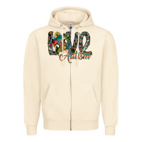 Sandshell love autism Zipper Hoodie - SublimationCraftShop