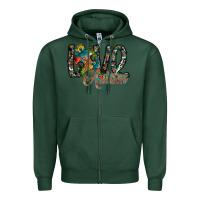 Sports Green love autism Zipper Hoodie - SublimationCraftShop
