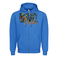 True Royal love autism Zipper Hoodie - SublimationCraftShop