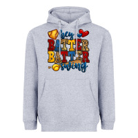 Heather Grey hey batter batter swing softball Heavyweight Hoodie - Jasminsmagicworld