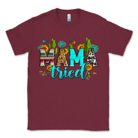 Burgundy mama tried Classic Tee - Zillion Design Studio