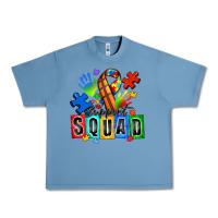 Pebble Blue basketball support squad autism Urban Heavy Tee - Zillion Design Studio