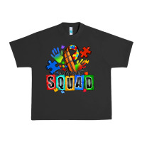 Pigment Black basketball support squad autism Urban Heavy Tee - Zillion Design Studio