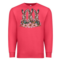 Cardinal rabbits with blossom flower Premium Sweatshirt - Artiststas