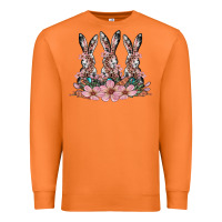 Carrot rabbits with blossom flower Premium Sweatshirt - Artiststas