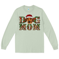 Matcha christmas dog mom dachshund Long Sleeve Tee - RanaPortraitStore