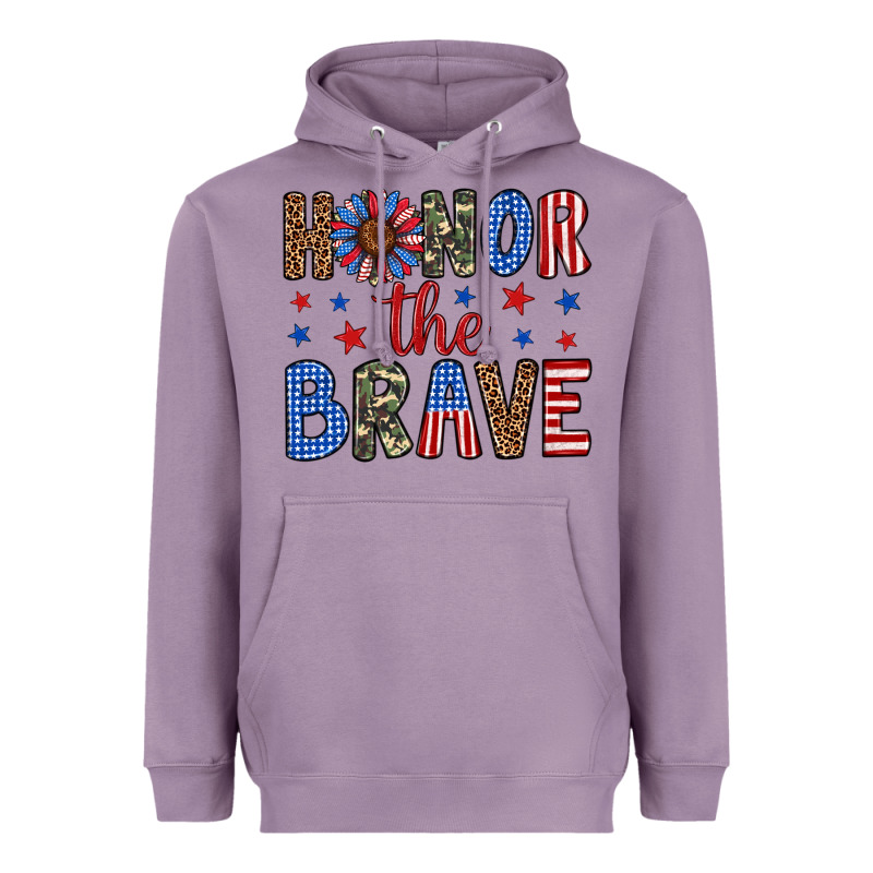 Honor The Brave Heavyweight Hoodie by Artiststas | Teevron