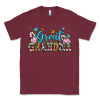 Burgundy great grandma Classic Tee - Zillion Design Studio