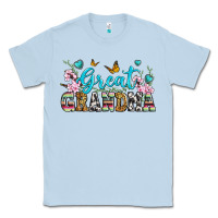 Dusty Blue great grandma Classic Tee - Zillion Design Studio
