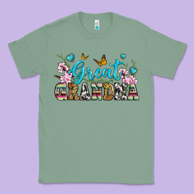Great Grandma Classic Tee Designed By Zillion Design Studio