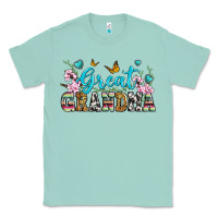 Seafoam great grandma Classic Tee - Zillion Design Studio