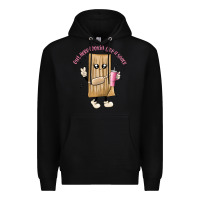 Black out here lookin like a snack Premium Hoodie - MaliasSmallBusiness