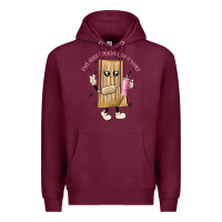 Burgundy out here lookin like a snack Premium Hoodie - MaliasSmallBusiness