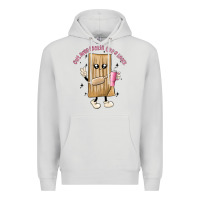 Dove Grey out here lookin like a snack Premium Hoodie - MaliasSmallBusiness