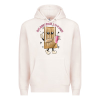 Pale Pink out here lookin like a snack Premium Hoodie - MaliasSmallBusiness