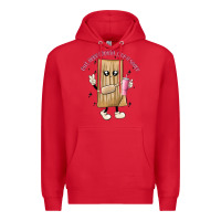 Red out here lookin like a snack Premium Hoodie - MaliasSmallBusiness