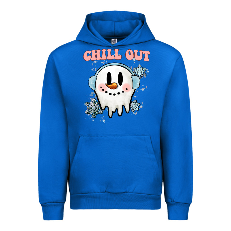 Chill Out Christmas Snowman Urban Hoodie by MaliasSmallBusiness | Teevron