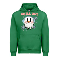 Emerald chill out christmas snowman Urban Hoodie - MaliasSmallBusiness