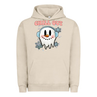 Pigment French Oak chill out christmas snowman Urban Hoodie - MaliasSmallBusiness