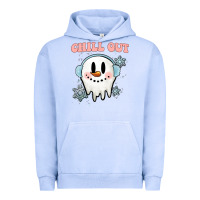 Pigment Grape Ice chill out christmas snowman Urban Hoodie - MaliasSmallBusiness