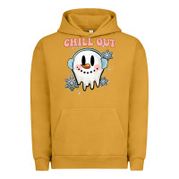 Pigment Peanut Butter chill out christmas snowman Urban Hoodie - MaliasSmallBusiness