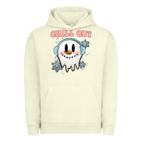 Pigment Pistachio chill out christmas snowman Urban Hoodie - MaliasSmallBusiness