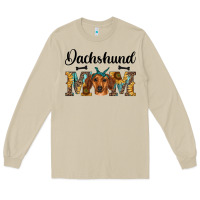 Mushroom western dachshund mom Long Sleeve Tee - RanaPortraitStore