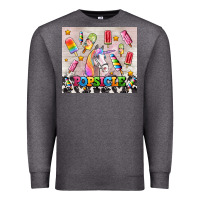 Charcoal Heather popsicle's and unicorn Premium Sweatshirt - AdoDesignShop