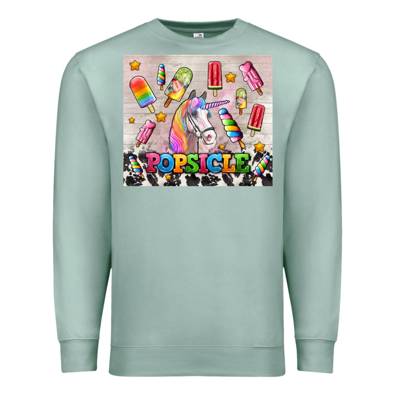 Popsicle's And Unicorn Premium Sweatshirt by AdoDesignShop | Teevron