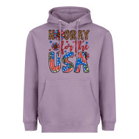 Lavender hooray for the usa Heavyweight Hoodie - Artiststas