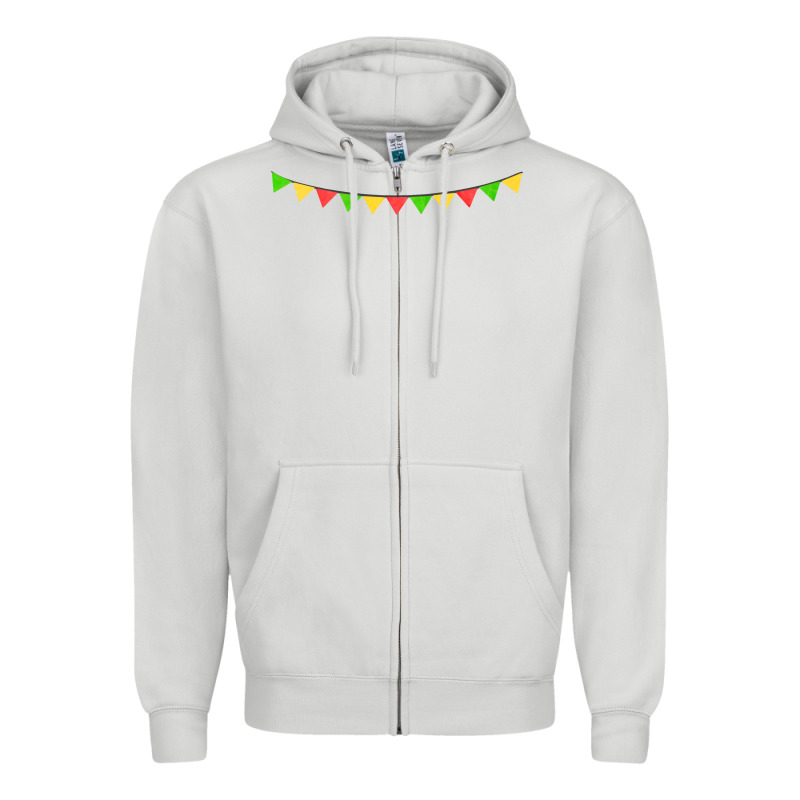 Mexican Flags Zipper Hoodie by FaDigitalArtStudio | Teevron