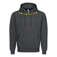 Smoke mexican flags Zipper Hoodie - FaDigitalArtStudio