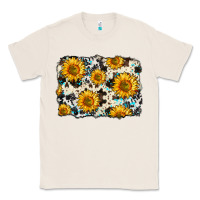 Natural cowhide sunflower pattern Classic Tee - Zillion Design Studio