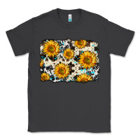 Smoke cowhide sunflower pattern Classic Tee - Zillion Design Studio