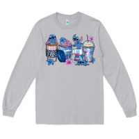 Moon Dust stitch coffee cups Long Sleeve Tee - Zillion Design Studio