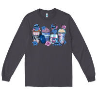Smoke stitch coffee cups Long Sleeve Tee - Zillion Design Studio