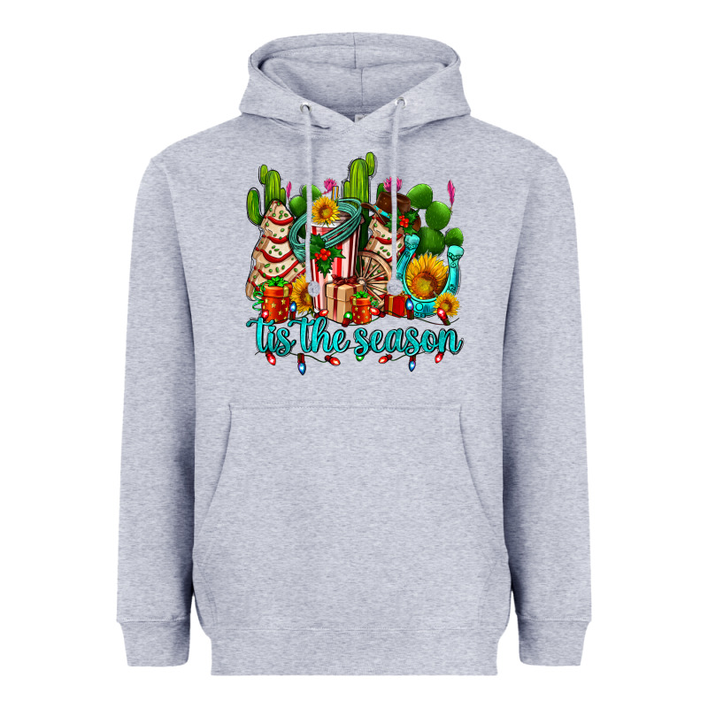 Tis The Season Christmas Tree  Cake Heavyweight Hoodie by AdoDesignShop | Teevron