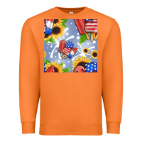 Carrot patriotic popsicle Premium Sweatshirt - BundleAndBundleShop