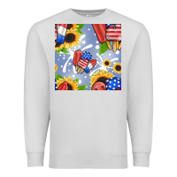 Dove Grey patriotic popsicle Premium Sweatshirt - BundleAndBundleShop