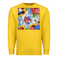 Lemon patriotic popsicle Premium Sweatshirt - BundleAndBundleShop